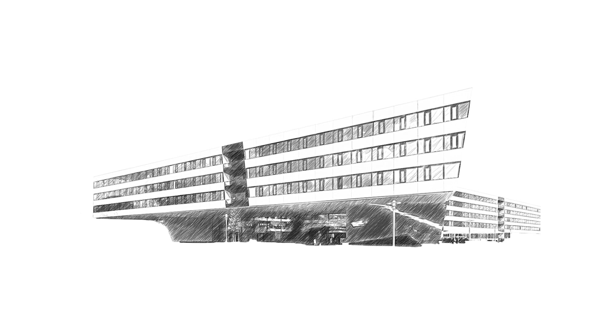 Zeichnung Adidas-Consumer-Center