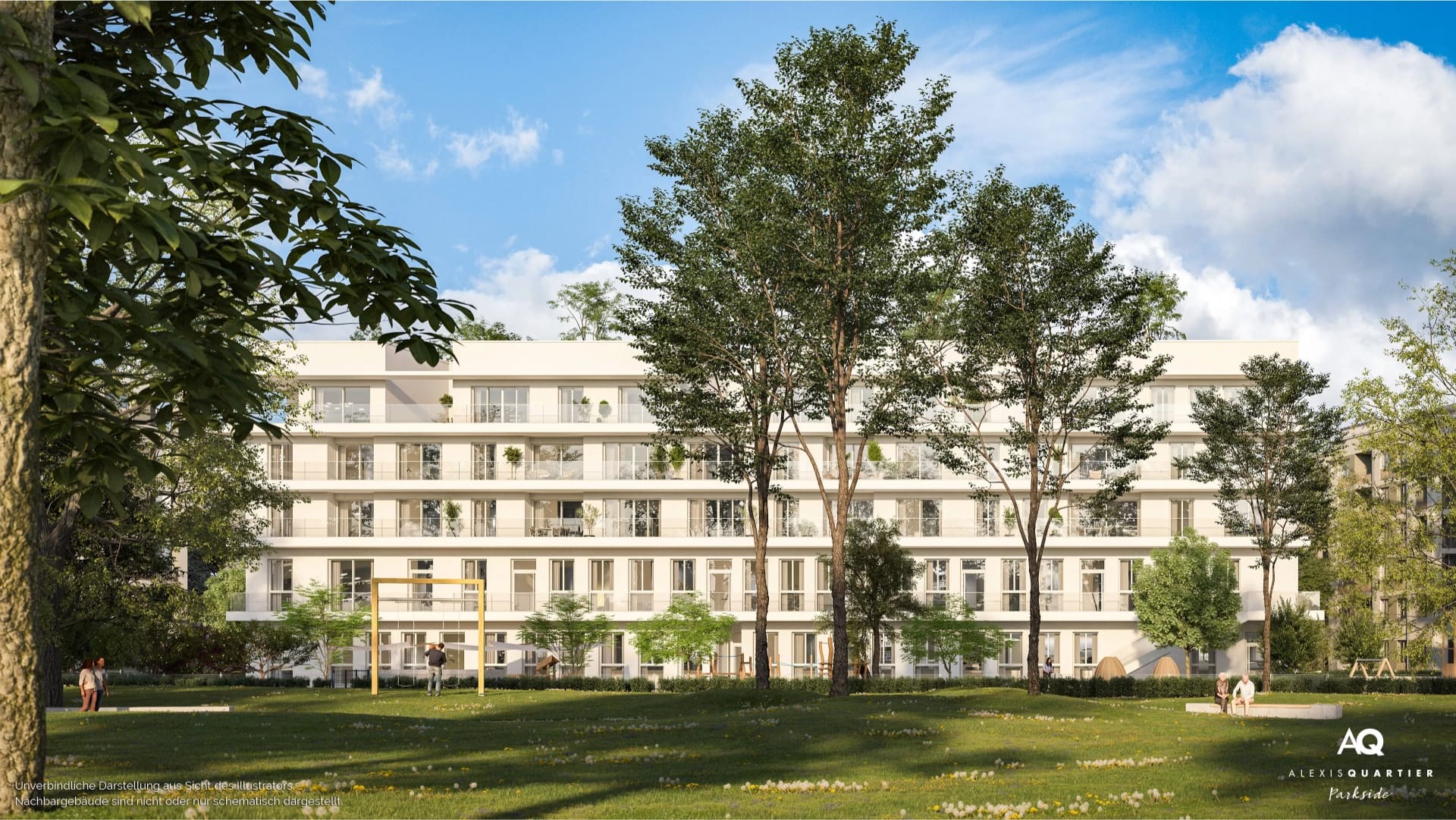 Aussenvisualisierung Projekt Alexis Quartier 5
