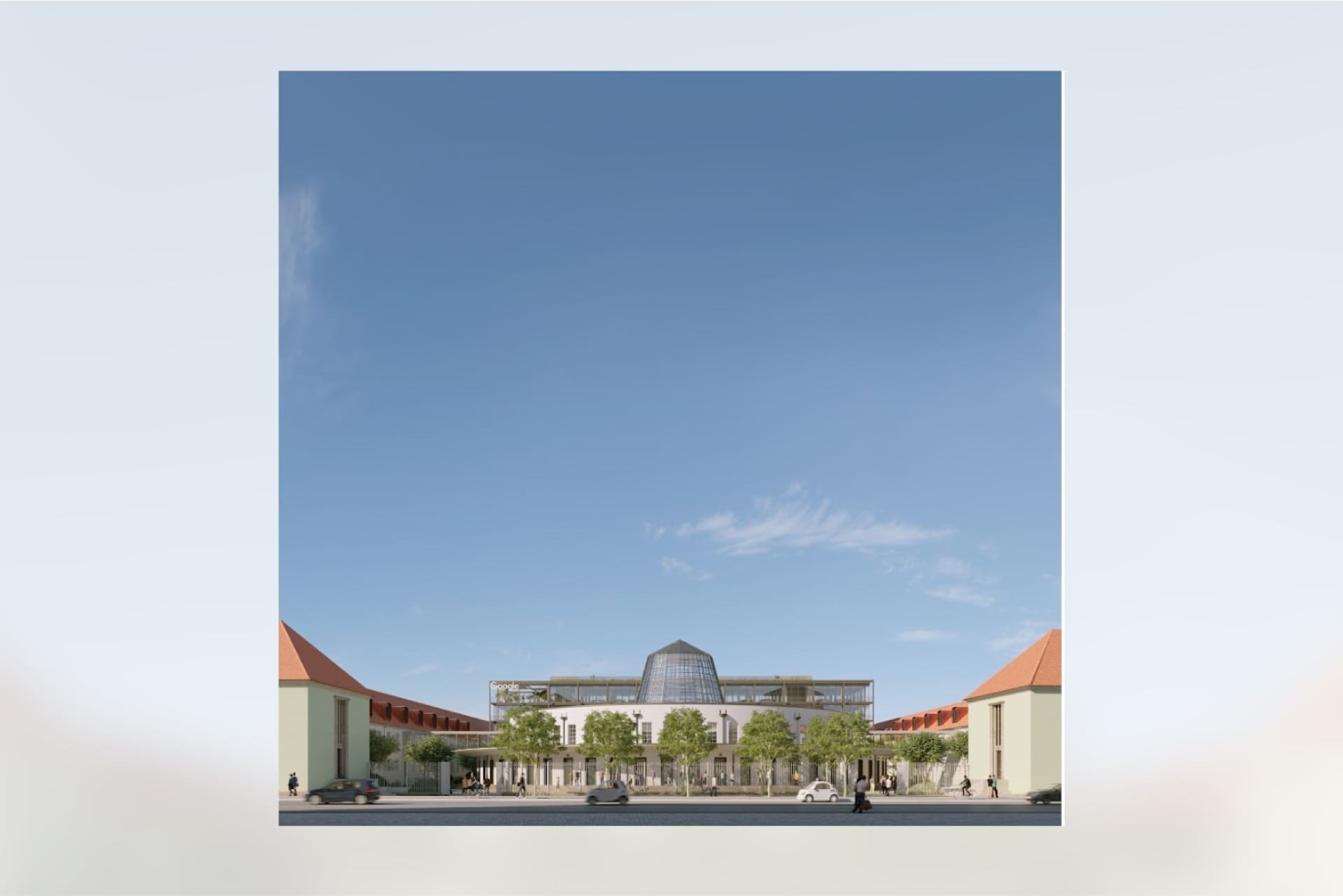 Aussenvisualisierung Projekt Google Germany GmbH - Google Arnulfpost
