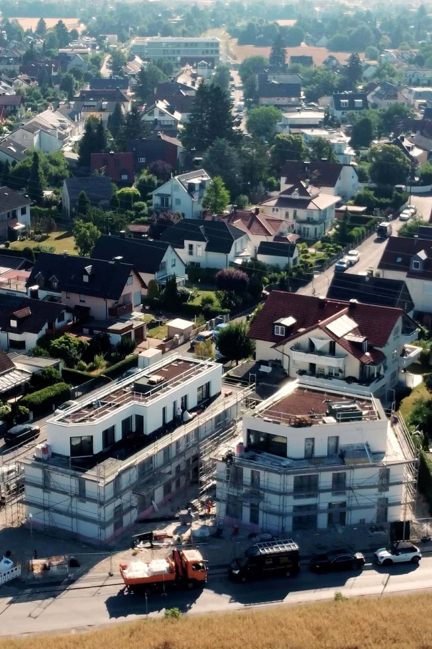 Luftaufnahme Projekt Menzinger DUo